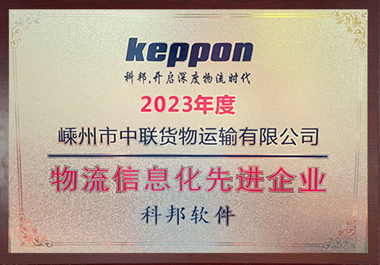 2023年度物(wù)流信息化先進企業